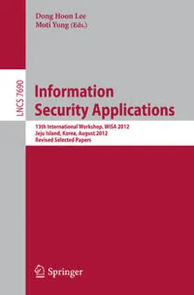 Lee / Yung |  Information Security Applications | eBook | Sack Fachmedien