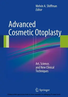Shiffman |  Advanced Cosmetic Otoplasty | eBook | Sack Fachmedien