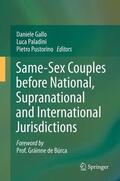 Gallo / Pustorino / Paladini |  Same-Sex Couples before National, Supranational and International Jurisdictions | Buch |  Sack Fachmedien