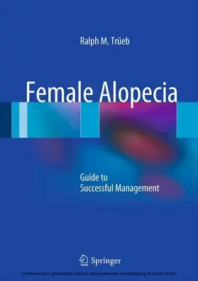 Trüeb |  Female Alopecia | eBook | Sack Fachmedien