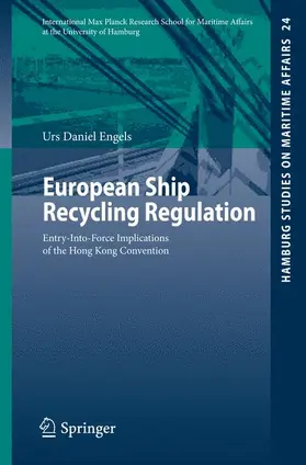 Engels |  European Ship Recycling Regulation | Buch |  Sack Fachmedien