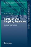 Engels |  European Ship Recycling Regulation | Buch |  Sack Fachmedien