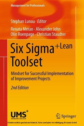 Meran / Lunau / John | Six Sigma+Lean Toolset | E-Book | sack.de