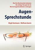 Hartmann / Goertz |  Augen-Sprechstunde | Buch |  Sack Fachmedien