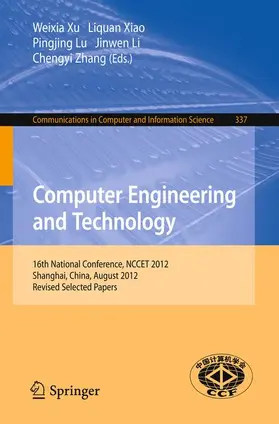 Xu / Xiao / Zhang |  Computer Engineering and Technology | Buch |  Sack Fachmedien