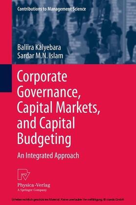 Kalyebara / Islam | Corporate Governance, Capital Markets, and Capital Budgeting | E-Book | sack.de