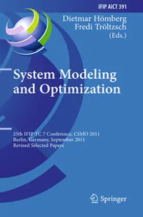 Hömberg / Tröltzsch | System Modeling and Optimization | E-Book | www.sack.de