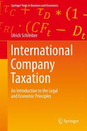 Schreiber | International Company Taxation | Buch | 978-3-642-36305-4 | sack.de
