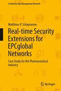 Schapranow |  Real-time Security Extensions for EPCglobal Networks | Buch |  Sack Fachmedien