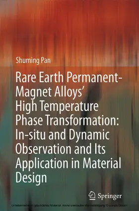 Pan | Rare Earth Permanent-Magnet Alloys’ High Temperature Phase Transformation | E-Book | sack.de