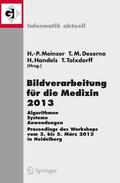 Meinzer / Tolxdorff / Deserno |  Bildverarbeitung für die Medizin 2013 | Buch |  Sack Fachmedien