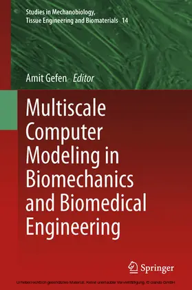 Gefen | Multiscale Computer Modeling in Biomechanics and Biomedical Engineering | E-Book | sack.de