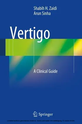 Zaidi / Sinha |  Vertigo | eBook | Sack Fachmedien