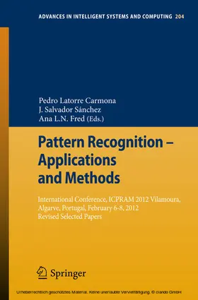 Latorre Carmona / Sánchez / Fred |  Pattern Recognition - Applications and Methods | eBook | Sack Fachmedien