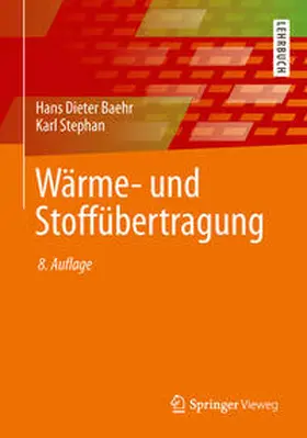 Baehr / Stephan |  Wärme- und Stoffübertragung | eBook | Sack Fachmedien