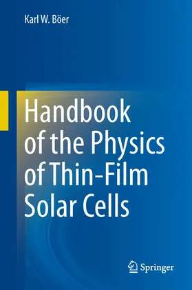 Böer |  Handbook of the Physics of Thin-Film Solar Cells | Buch |  Sack Fachmedien