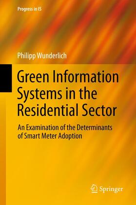 Wunderlich | Green Information Systems in the Residential Sector | E-Book | sack.de
