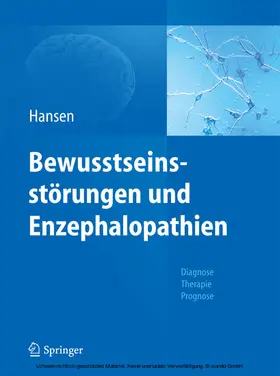 Hansen |  Bewusstseinsstörungen und Enzephalopathien | eBook | Sack Fachmedien