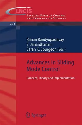 Bandyopadhyay / Spurgeon / Janardhanan |  Advances in Sliding Mode Control | Buch |  Sack Fachmedien