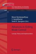 Bandyopadhyay / Spurgeon / Janardhanan |  Advances in Sliding Mode Control | Buch |  Sack Fachmedien