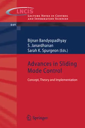 Bandyopadhyay / Janardhanan / Spurgeon |  Advances in Sliding Mode Control | eBook | Sack Fachmedien