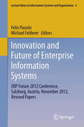 Piazolo / Felderer |  Innovation and Future of Enterprise Information Systems | eBook | Sack Fachmedien