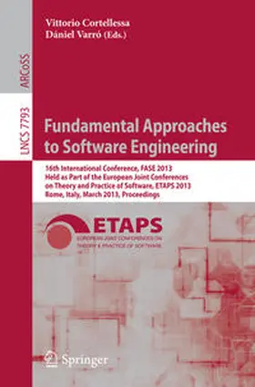 Cortellessa / Varró | Fundamental Approaches to Software Engineering | E-Book | sack.de