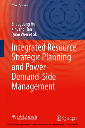 Hu / Han / Wen | Integrated Resource Strategic Planning and Power Demand-Side Management | E-Book | sack.de