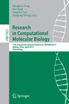 Deng / Jiang / Sun | Research in Computational Molecular Biology | E-Book | sack.de
