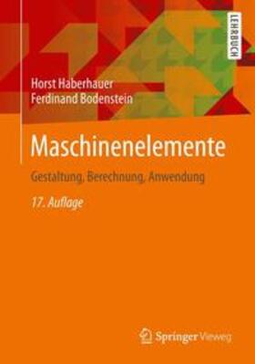 Haberhauer / Bodenstein | Maschinenelemente | Medienkombination | 978-3-642-37416-6 | www.sack.de
