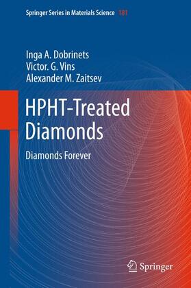 Dobrinets / Zaitsev / Vins | HPHT-Treated Diamonds | Buch | 978-3-642-37489-0 | sack.de