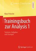 Fritzsche |  Trainingsbuch zur Analysis 1 | Buch |  Sack Fachmedien