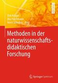 Krüger / Schecker / Parchmann |  Methoden in der naturwissenschaftsdidaktischen Forschung | Buch |  Sack Fachmedien
