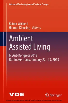 Wichert / Klausing |  Ambient Assisted Living | eBook | Sack Fachmedien