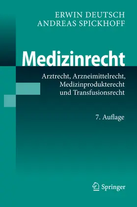 Deutsch / Spickhoff |  Medizinrecht | eBook | Sack Fachmedien