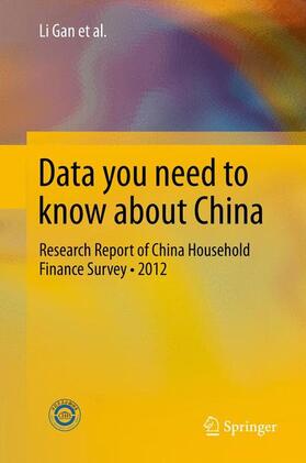 Gan / Yin / Zheng | Data you need to know about China | Buch | 978-3-642-38150-8 | sack.de