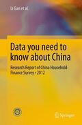 Gan / Yin / Zheng |  Data you need to know about China | Buch |  Sack Fachmedien