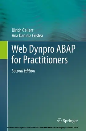 Gellert / Cristea |  Web Dynpro ABAP for Practitioners | eBook | Sack Fachmedien