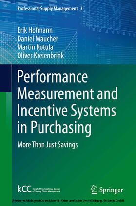 Hofmann / Maucher / Kotula | Performance Measurement and Incentive Systems in Purchasing | E-Book | sack.de