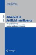 Zilles / Zaiane |  Advances in Artificial Intelligence | Buch |  Sack Fachmedien