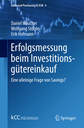 Maucher / Stölzle / Hofmann | Erfolgsmessung beim Investitionsgütereinkauf | E-Book | sack.de
