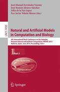 Ferrandez Vicente / Toledo Moreo / Alvarez Sanchez |  Natural and Artificial Models in Computation and Biology | Buch |  Sack Fachmedien