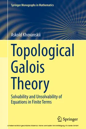 Khovanskii | Topological Galois Theory | E-Book | sack.de