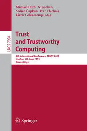 Huth / Asokan / Coles-Kemp |  Trust and Trustworthy Computing | Buch |  Sack Fachmedien