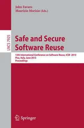 Favaro / Morisio | Safe and Secure Software Reuse | E-Book | www.sack.de