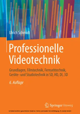 Schmidt |  Professionelle Videotechnik | eBook | Sack Fachmedien
