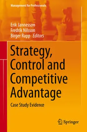Jannesson / Rapp / Nilsson |  Strategy, Control and Competitive Advantage | Buch |  Sack Fachmedien