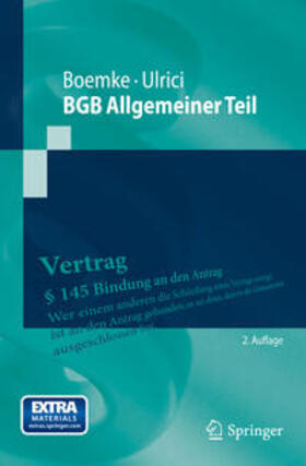 Boemke / Ulrici | BGB Allgemeiner Teil | E-Book | sack.de