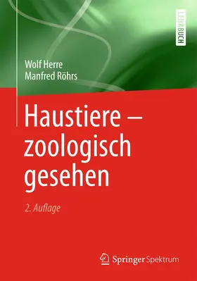 Herre / Röhrs |  Haustiere - zoologisch gesehen | Buch |  Sack Fachmedien