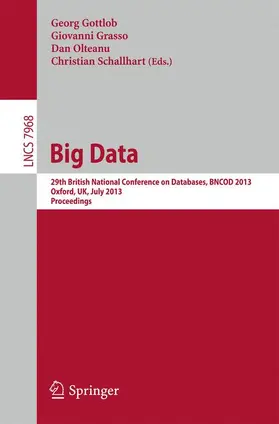 Olteanu / Schallhart / Gottlob |  Big Data | Buch |  Sack Fachmedien